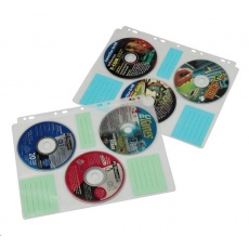 Hama fólia na 6 CD/DVD, DIN A4, balenie 10 ks Hama fólia na 6 CD/DVD, DIN A4, balenie 10 ks