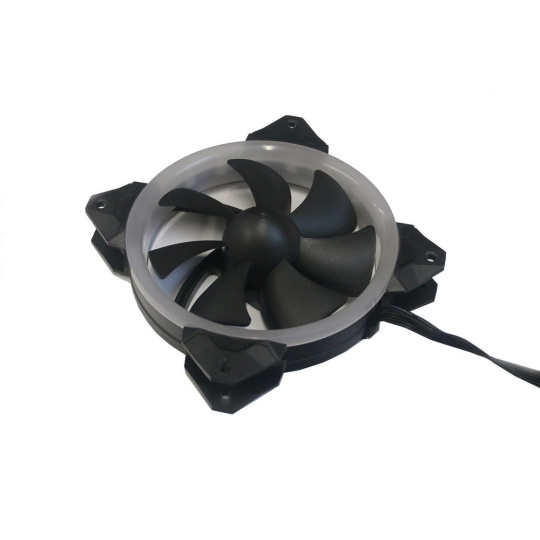 EUROCASE ventilátor RGB 120mm (Turbine blade, FullControl Led)