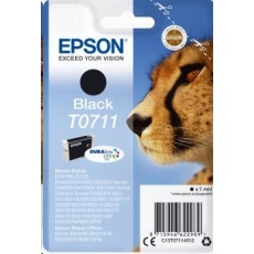EPSON ink čer Singlepack Black T0711 DURABrite Ultra Ink (7,4 ml) EPSON ink čer Singlepack Black T0711 DURABrite Ultra Ink (7,4 ml)