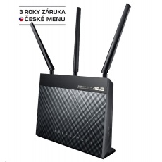 ASUS DSL-AC68U Dual-band Wireless AC1900 VDSL/ADSL Modem Router, 4x gigabit RJ45, 1x USB3.0 ASUS DSL-AC68U Dual-band Wireless AC1900 VDSL/ADSL Modem Router, 4x gigabit RJ45, 1x USB3.0