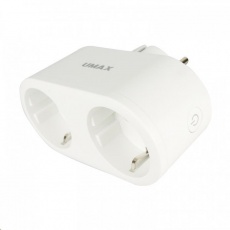 UMAX U-Smart Wifi Plug Duo - Chytrá Wifi dvojitá zásuvka 16A s měřením spotřeby, časovačem a mobilní aplikací UMAX U-Smart Wifi Plug Duo - Chytrá Wifi dvojitá zásuvka 16A s měřením spotřeby, časovačem a mobilní aplikací