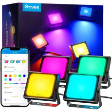 Govee Flood Lights venkovní SMART LED světla 4ks - POŠKOZENÁ KRABICE Govee Flood Lights venkovní SMART LED světla 4ks - POŠKOZENÁ KRABICE