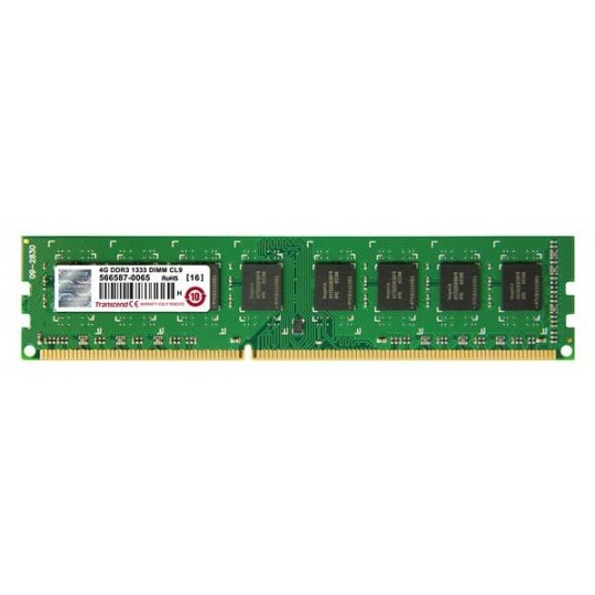 TRANSCEND DIMM DDR3 4GB 1333MHz 256Mx8 CL9 JetRam™