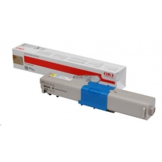 OKI Žlutý toner do C301/C321/MC332/MC342/MC342w (1 500 stránek) OKI Žlutý toner do C301/C321/MC332/MC342/MC342w (1 500 stránek)