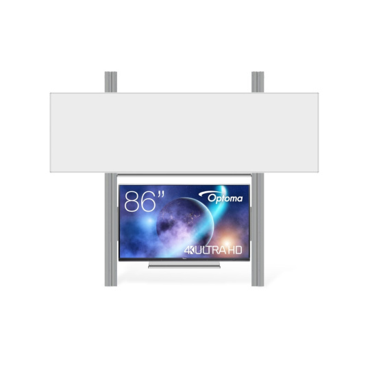 OPTOMA EKOTAB Pylon 320 s přední tabulí MAN K 400x120 pro LCD 86" Optoma 5862RK
