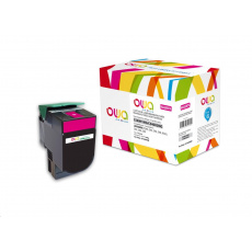 OWA Armor toner pro LEXMARK C540, 543, 544, 546, X543, X544, X546, X548, 2000 Stran, C540H1MG, červená/magenta OWA Armor toner pro LEXMARK C540, 543, 544, 546, X543, X544, X546, X548, 2000 Stran, C540H1MG, červená/magenta