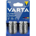 Varta FR6/4BP ULTRA LITHIUM (Blistr 4ks)