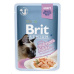 Kap.Brit Prem.Cat Delic.Fillets in Gravy with Salmon for Sterilised 85g