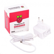 Raspberry Pi napájecí zdroj USB-C 5,1V 3A pro Raspberry Pi 4B, EU, bílý Raspberry Pi napájecí zdroj USB-C 5,1V 3A pro Raspberry Pi 4B, EU, bílý