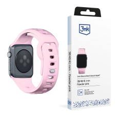 3mk Silicone Watch Strap pro Apple 38/40/41 mm Powder Pink 3mk Silicone Watch Strap pro Apple 38/40/41 mm Powder Pink