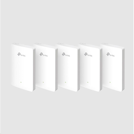 TP-Link EAP615-Wall(5-pack) OMADA WiFi6 AP (AX1800,2,4GHz/5GHz,4xGbELAN,1xPoE-in,1xPoE-out,13W)