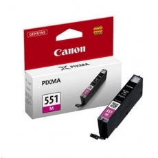 Canon CARTRIDGE CLI-551M purpurová pro Pixma iP, Pixma iX, Pixma MG a Pixma MX 6850, 725x, 925, 8750 (319 str.) Canon CARTRIDGE CLI-551M purpurová pro Pixma iP, Pixma iX, Pixma MG a Pixma MX 6850, 725x, 925, 8750 (319 str.)