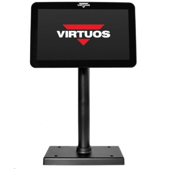 Virtuos 10,1" LCD barevný zákaznický monitor SD1010R, USB, černý