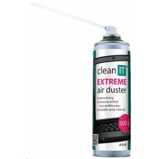 CLEAN IT Stlačený vzduch EXTREME 500g, NEHOŘLAVÝ