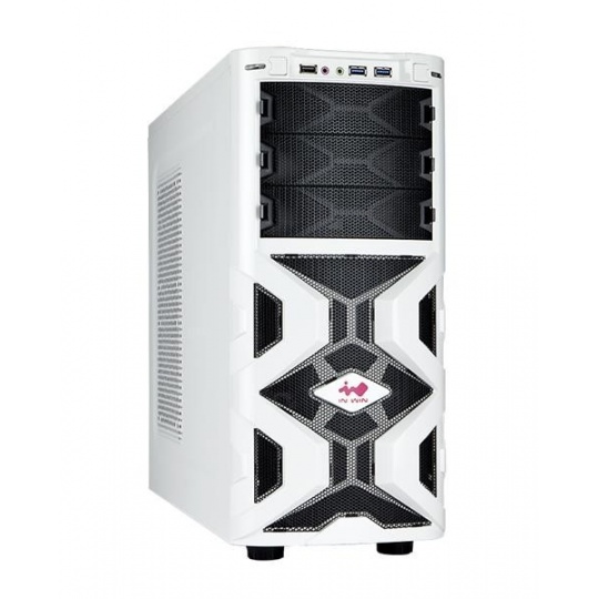 IN WIN skříň Mana 136, Midi Tower, USB 3.0, white, bez zdroje