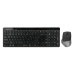 A4tech FG2400 Air2, bezdrátový kancelářský set klávesnice s myší, CZ, černá