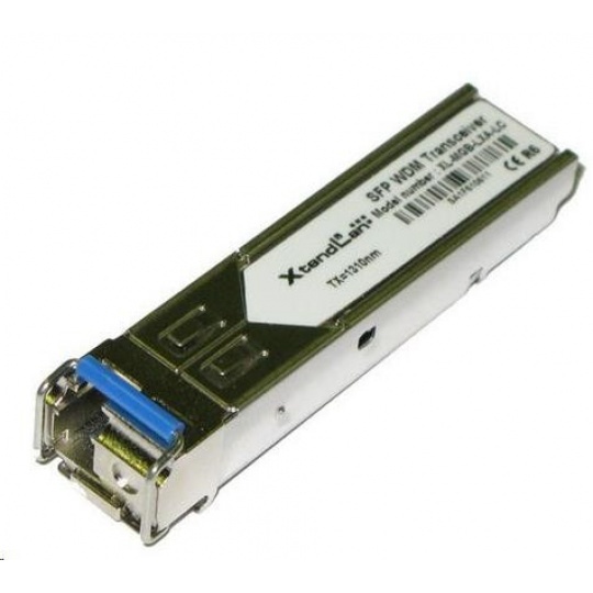 Optický SFP modul SM (1310nm/1550nm), WDM, 1,25 Gb/s, LC, 3km (HP kompatibilní)