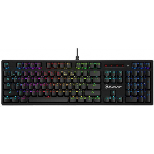 A4tech Bloody B820R mechanická RGB herní klávesnice, USB, CZ, RED SWITCH