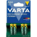 Varta LR03/4BP 1000 mAh Ready to use