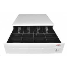 Virtuos pokladní zásuvka C420C, 9V-24V, s kabelem 24V, jasně bílá Virtuos pokladní zásuvka C420C, 9V-24V, s kabelem 24V, jasně bílá