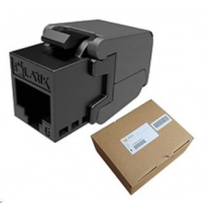 Solarix MULTIPACK 24 ks - keystone CAT6 UTP RJ45 samořezný SXKJ-6-UTP-BK-SA Solarix MULTIPACK 24 ks - keystone CAT6 UTP RJ45 samořezný SXKJ-6-UTP-BK-SA