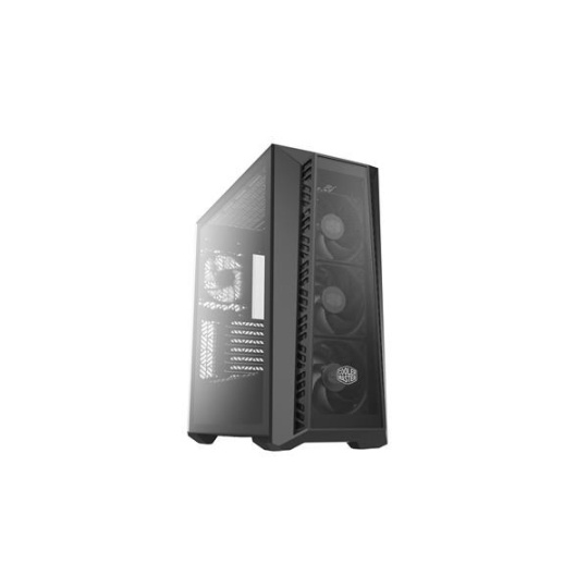 Cooler Master case MasterBox 520 Mesh Blackout Edition, E-ATX, bez zdroje, průhledná bočnice