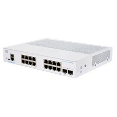 Cisco switch CBS350-16T-E-2G-EU (16xGbE,2xSFP,fanless) - REFRESH