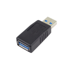 PREMIUMCORD Adaptér USB na USB, černá PREMIUMCORD Adaptér USB na USB, černá