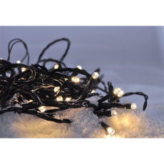 Solight LED venkovní vánoční řetěz, 200 LED, 10m, přívod 5m, 8 funkcí, IP44, teplá bílá Solight LED venkovní vánoční řetěz, 200 LED, 10m, přívod 5m, 8 funkcí, IP44, teplá bílá