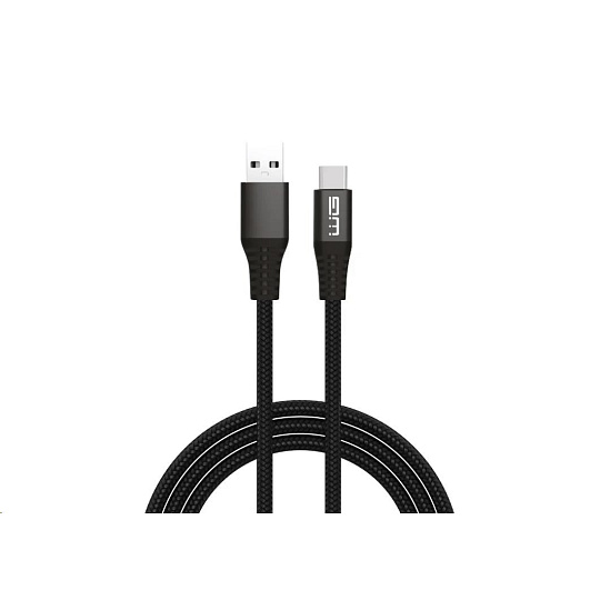 WG - Datový kabel Type-C na USB-A, 2 metry, 3 A, černá WG - Datový kabel Type-C na USB-A, 2 metry, 3 A, černá