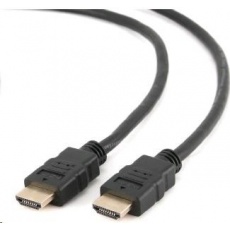 C-TECH kabel HDMI - HDMI 0,5m (v1.4, 3D, zlacené kontakty, stíněný)