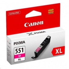 Canon CARTRIDGE CLI-551M XL purpurová pro Pixma iP, Pixma iX, Pixma MG a Pixma MX 6850, 725x, 925, 8750 (680 str.) Canon CARTRIDGE CLI-551M XL purpurová pro Pixma iP, Pixma iX, Pixma MG a Pixma MX 6850, 725x, 925, 8750 (680 str.)