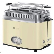 Russell Hobbs 21682 Topinkovač RETRO krémová Russell Hobbs 21682 Topinkovač RETRO krémová