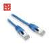LYNX FTP patch kabel Cat5e PVC, CCA, 7m, modrý