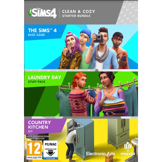 PC hra The Sims 4 Čistý a útulný začátek