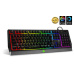CONNECT IT herní klávesnice BATTLE RGB, CZ+SK, černá