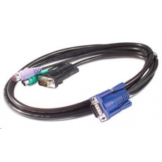 APC KVM PS/2 Cable - 3 ft (0.9 m) APC KVM PS/2 Cable - 3 ft (0.9 m)
