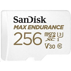 SanDisk MicroSDHC karta 256GB MAX Endurance + adaptér, 120,000 hodin SanDisk MicroSDHC karta 256GB MAX Endurance + adaptér, 120,000 hodin