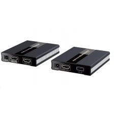 PREMIUMCORD HDMI extender s USB na 60m přes jeden kabel Cat5/6, bez zpoždění PREMIUMCORD HDMI extender s USB na 60m přes jeden kabel Cat5/6, bez zpoždění