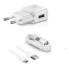 Samsung síťová nabíječka EP-TA200EWE + EP-DG970BWE, USB-C, 15W, bílá - bulk Samsung síťová nabíječka EP-TA200EWE + EP-DG970BWE, USB-C, 15W, bílá - bulk