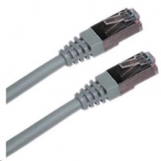 Patch kabel Cat5E, FTP - 15m, šedý Patch kabel Cat5E, FTP - 15m, šedý