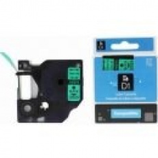 Xerox kompatibilní páska s DYMO, 45019 S0720590, 12mm x 7m, černý tisk / zelený podklad, D1 - ALLPRINT Xerox kompatibilní páska s DYMO, 45019 S0720590, 12mm x 7m, černý tisk / zelený podklad, D1 - ALLPRINT