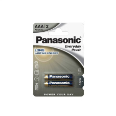 Panasonic Alkalická baterie LR03EPS/2BP Everyday Power (Blistr 2 ks)