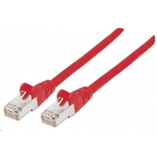 Intellinet Patch kabel, Cat6, SFTP, LSOH, 30m, červený