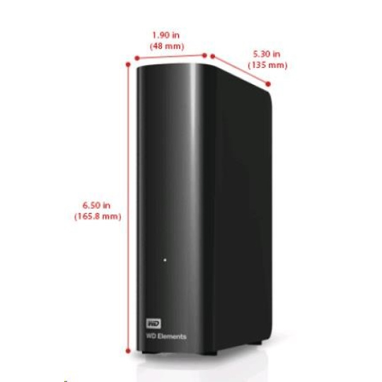 BAZAR VADNÉ - WD Elements Desktop 4TB Ext. 3.5" USB3.0, Black BAZAR VADNÉ - WD Elements Desktop 4TB Ext. 3.5" USB3.0, Black