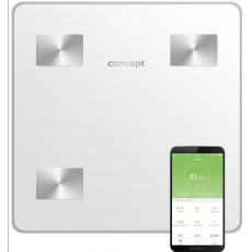 Concept VO4000 Osobní váha diagnostická 180 kg, bílá Concept VO4000 Osobní váha diagnostická 180 kg, bílá