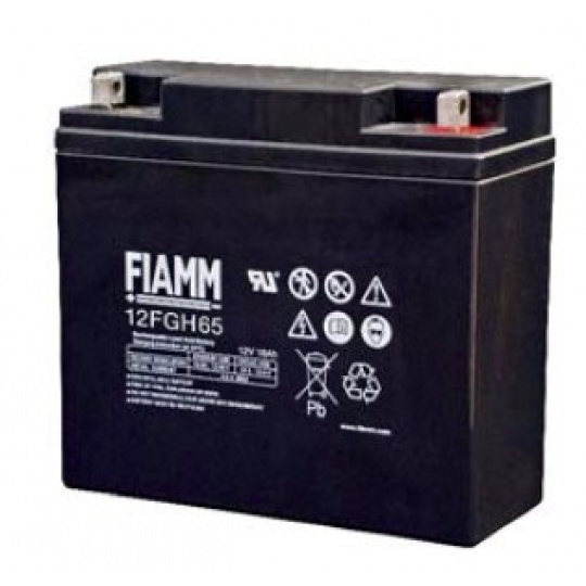 Baterie - Fiamm 12 FGH 65 (12V/18,0Ah - M5), životnost 5let