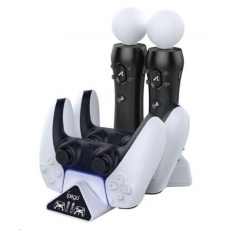 iPega nabíjecí stanice P5011 pro ovladače na PS5 a PSMove iPega nabíjecí stanice P5011 pro ovladače na PS5 a PSMove