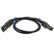 QNAP Mini SAS kabel SFF-8644-8088, 1m QNAP Mini SAS kabel SFF-8644-8088, 1m