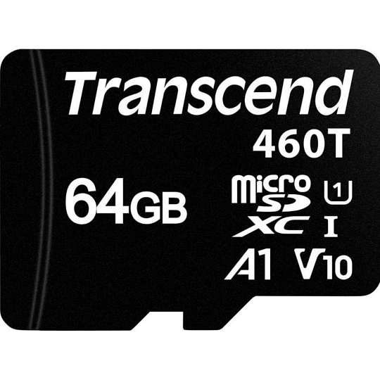 TRANSCEND Industrial Micro SDXC 460T 64GB, Class 10 UHS-I U1 A1, 3D TLC BiCS5 TRANSCEND Industrial Micro SDXC 460T 64GB, Class 10 UHS-I U1 A1, 3D TLC BiCS5